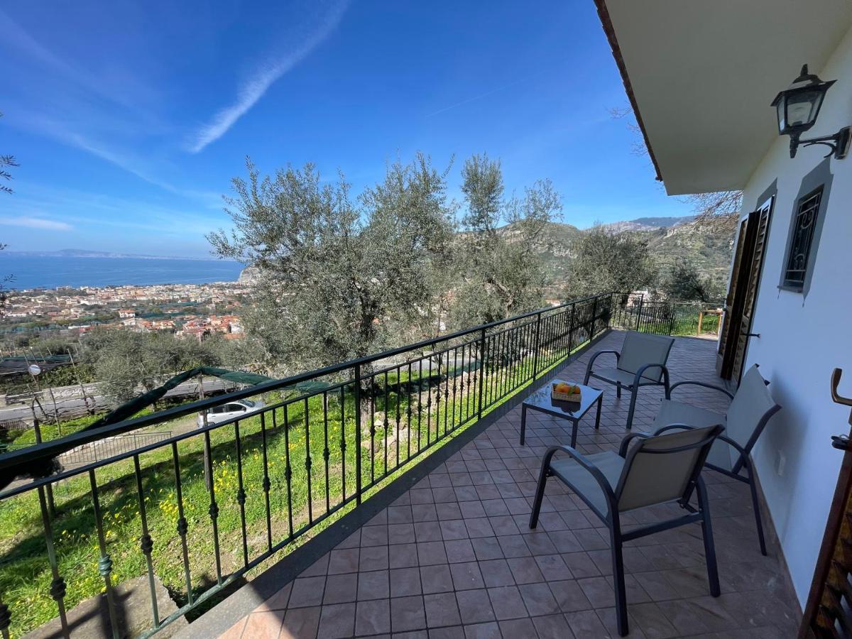 Sky View Villa Piano di Sorrento Esterno foto