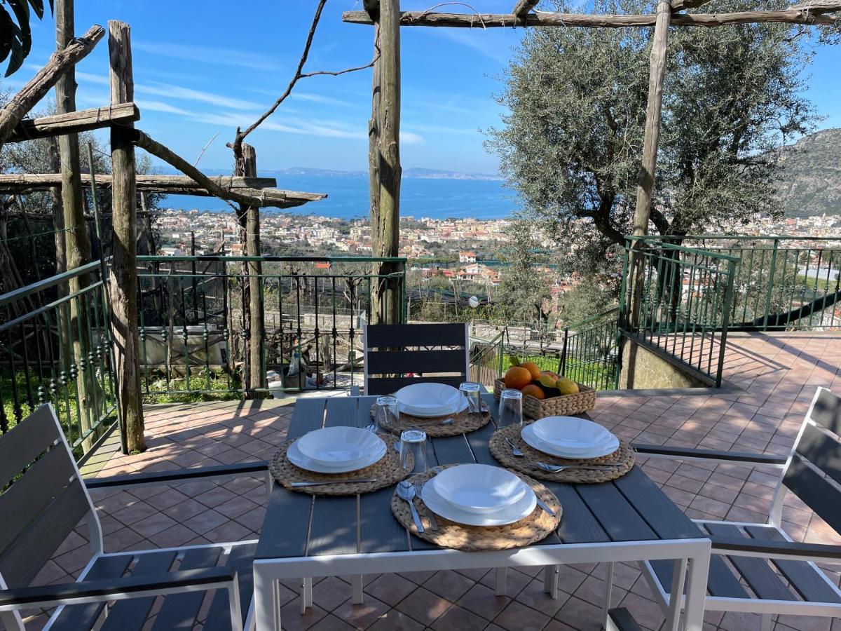 Sky View Villa Piano di Sorrento Esterno foto