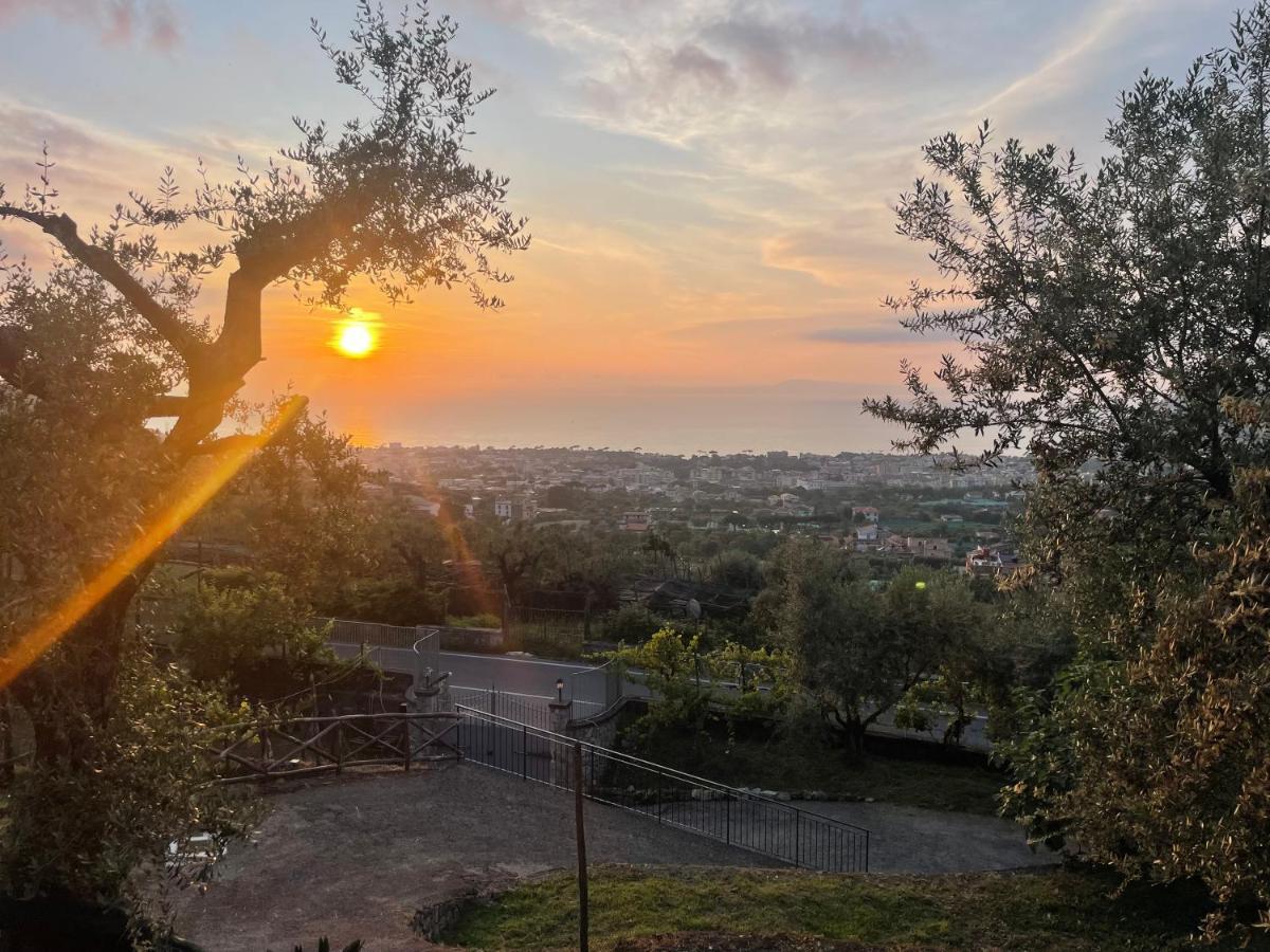 Sky View Villa Piano di Sorrento Esterno foto